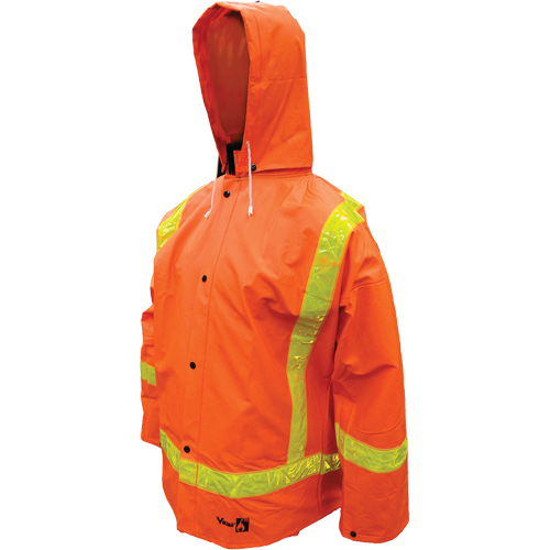 V&ecirc;tements imperm&eacute;ables en PVC ignifuges Open Road , Petit, Orange Trail Hammer and Bolt
