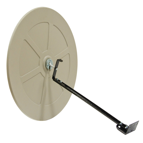 Miroir convexe avec support, Int&eacute;rieur/Ext&eacute;rieur, Diam&egrave;tre 30" Trail Hammer and Bolt