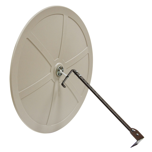 Miroir convexe avec support, Int&eacute;rieur/Ext&eacute;rieur, Diam&egrave;tre 36" Trail Hammer and Bolt
