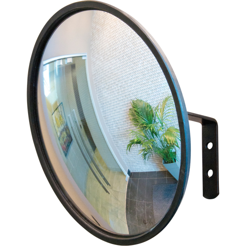 Miroir convexe avec support, Int&eacute;rieur/Ext&eacute;rieur, Diam&egrave;tre 12" Trail Hammer and Bolt