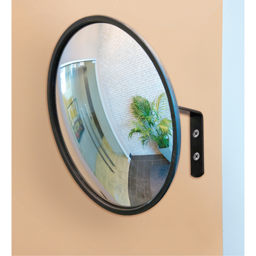 Miroir convexe avec support, Int&eacute;rieur/Ext&eacute;rieur, Diam&egrave;tre 12" Trail Hammer and Bolt