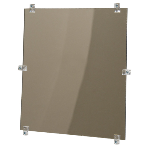 Miroir plat, 12" ha x 12" la, Non encadr&eacute; Trail Hammer and Bolt