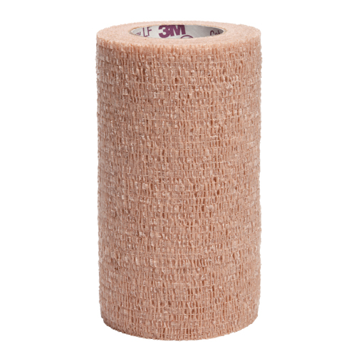 Bandages sans latex Coban, Couper au besoin lo x 4" la, Classe 1, Auto-adh&eacute;rent Trail Hammer and Bolt