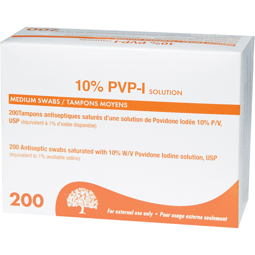 Povidone Iodine Prep Treatment, Towelette, Antiseptic Trail Hammer and Bolt
