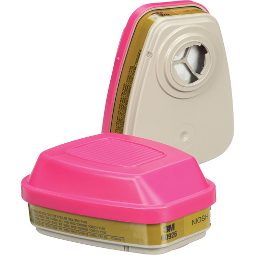 Cartouches pour respirateur s&eacute;rie 6000, Cartouche gaz/vapeur, Gaz multiples/Vapeurs/P100 Trail Hammer and Bolt