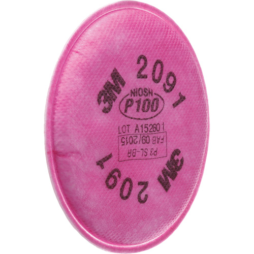 Pr&eacute;filtres pour respirateurs s&eacute;rie 2000, Filtre contre les particules, Filtre P100 Trail Hammer and Bolt
