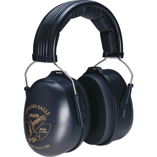 Golden Eagle Earmuffs, Headband, 29 NRR dB Trail Hammer and Bolt