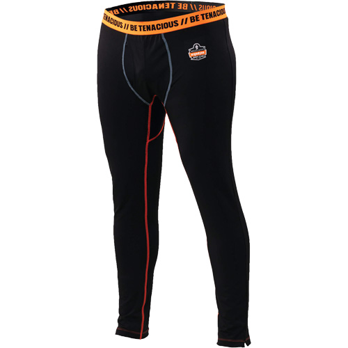 Thermal Pants, Men's, Medium, Black Trail Hammer and Bolt