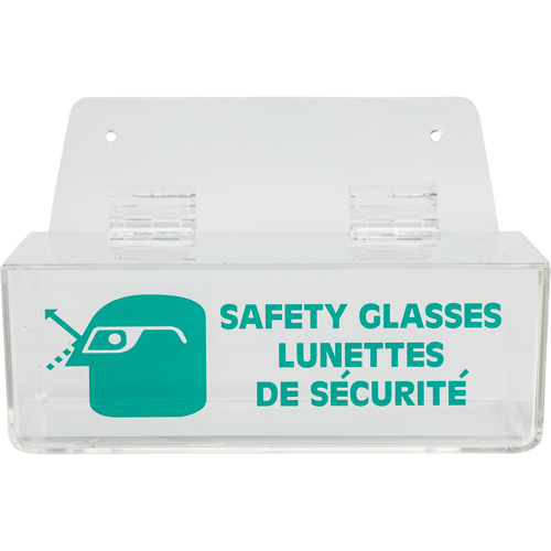 Distributeur de lunettes de s&eacute;curit&eacute; avec couvercle Trail Hammer and Bolt