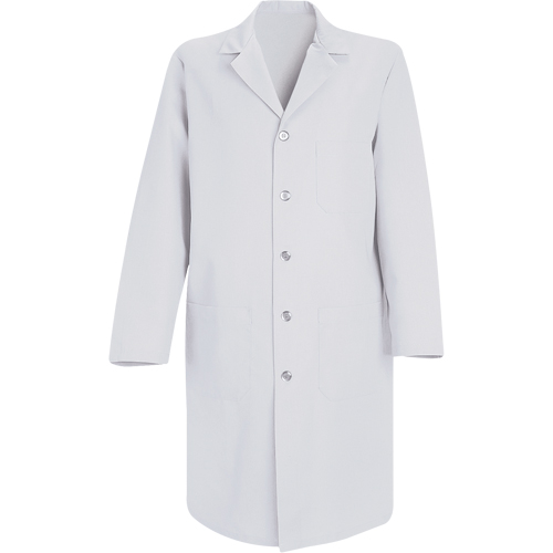 Lab Coats, Poly-Cotton, 32, White Trail Hammer and Bolt