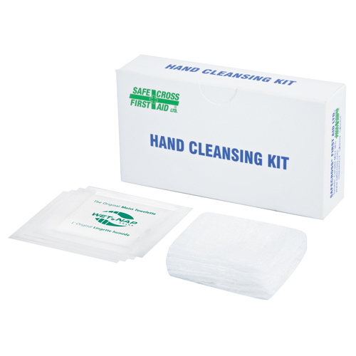 Hand Cleansing Kit, Towelette Trail Hammer and Bolt