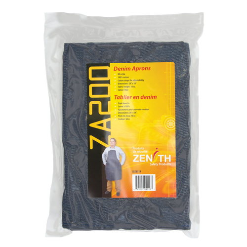 Apron, Cotton, 38" L x 28" W, Blue Trail Hammer and Bolt