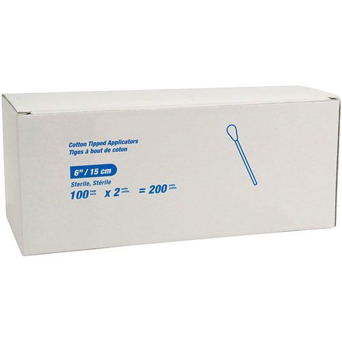 6" Cotton Tipped Applicators Trail Hammer and Bolt