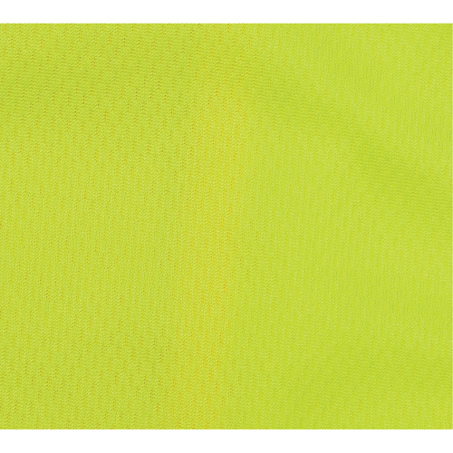 CSA Compliant T-Shirt, Polyester, Large, High Visibility Lime-Yellow Trail Hammer and Bolt