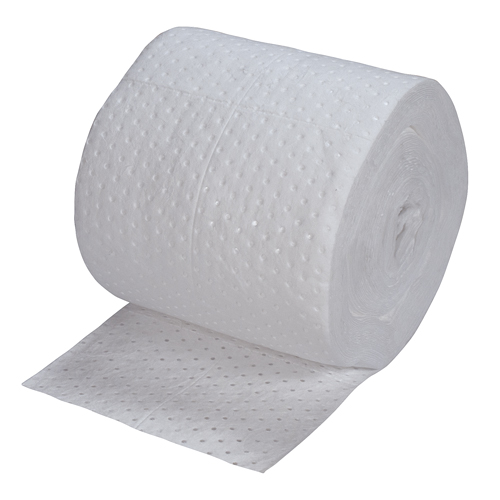 Rouleaux absorbants li&eacute;s de premi&egrave;re qualit&eacute;, Poids moyen, 150' lo x 15" la, Absorption 20 gal. Trail Hammer and Bolt