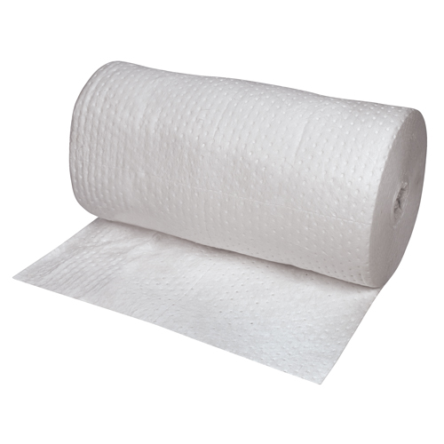 Rouleaux absorbants lamin&eacute;s (SMS) de premi&egrave;re qualit&eacute;, Poids moyen, 150' lo x 30" la, Absorption 40 gal. Trail Hammer and Bolt