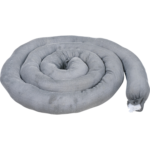 Remblais tubulaires absorbants, Universel, Absorption 40 gal., 3" la x 10' lo, Pqt de 10 Trail Hammer and Bolt