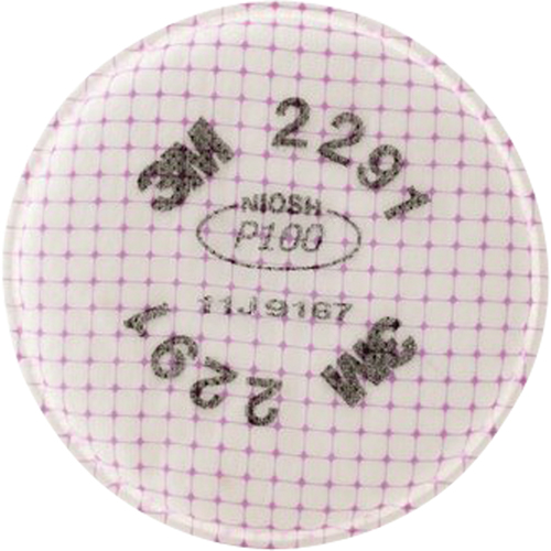 Pr&eacute;filtres pour respirateurs S&eacute;rie 2200, Filtre contre les particules, Filtre P100 Trail Hammer and Bolt