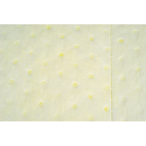 Premium Laminated (SMS) Sorbent Pads, Hazmat, 15" x 17", 30 gal. Absorbancy Trail Hammer and Bolt