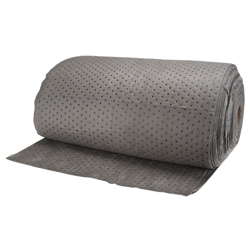 Absorbants pour zones de circulation &eacute;lev&eacute;e, L&eacute;ger, 150' lo x 30" la, Absorption 40 gal. Trail Hammer and Bolt