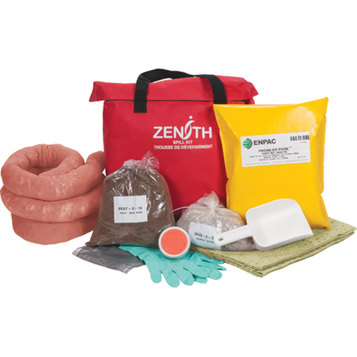 Trousse de lutte contre les d&eacute;versements de premi&egrave;re qualit&eacute; pour l'ouest du canada, Mati&egrave;res dangereuses, Sac, Absorbance de 17 gal. US Trail Hammer and Bolt