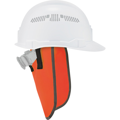 Pare-soleil de cou pour casque de protection GloWear 8006, Orange haute visibilit&eacute; Trail Hammer and Bolt