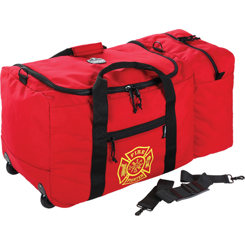 Arsenal 5005W Wheeled Firefighter Turnout Bag Trail Hammer and Bolt