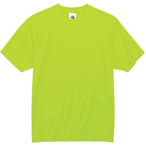 Chandail non certifi&eacute; GloWear 8089, Polyester, Petit, Jaune lime haute visibilit&eacute; Trail Hammer and Bolt