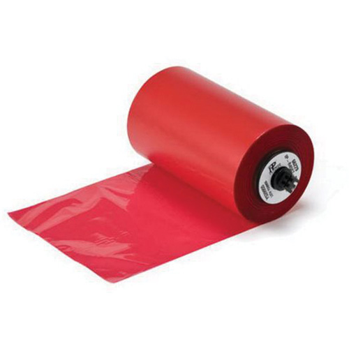 Series R4500 Printer Ribbon, 4.33" x 984', Red Trail Hammer and Bolt