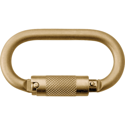 Nano-Lok Twin-Leg Fixed D-Ring Connector, Steel, 420 lbs. Capacity Trail Hammer and Bolt