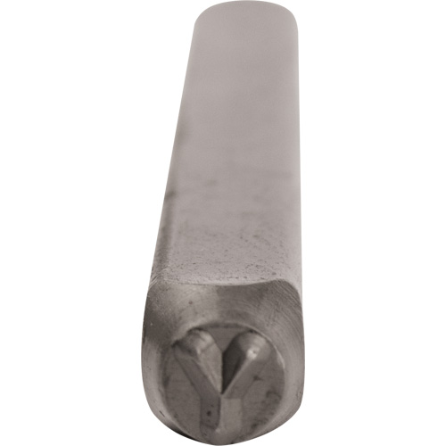Individual Standard General Purpose Steel Hand Stamp Pieces, Y, 3/16" Trail Hammer and Bolt