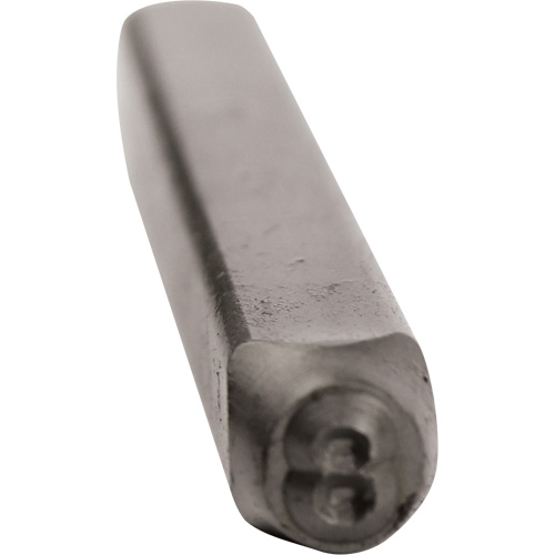Individual Standard General Purpose Steel Hand Stamp Pieces, # 8, 1/8" Trail Hammer and Bolt