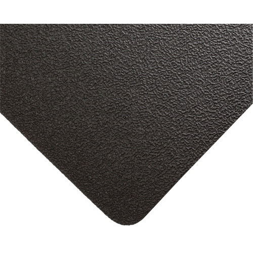 Tapis Kleen-Rite no 383, Couloir, 4' x 150' x 3/32", Noir Trail Hammer and Bolt