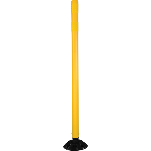 D&eacute;lin&eacute;ateur r&eacute;sistant aux impacts, 36" h, Jaune Trail Hammer and Bolt