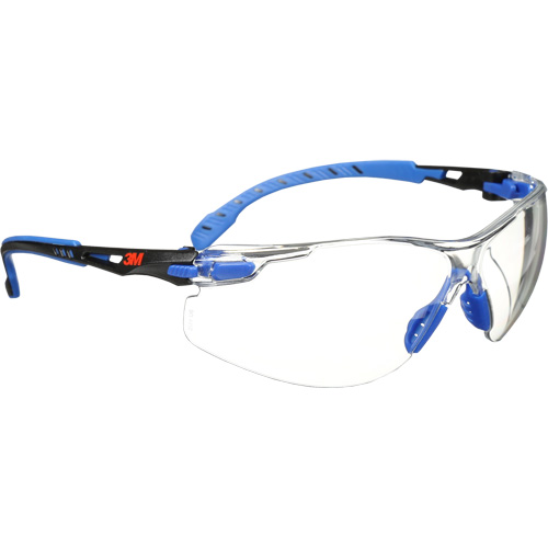 Lunettes de s&eacute;curit&eacute; Solus avec lentilles Scotchgard, Lentille Transparent, Antibu&eacute;e, R&eacute;pond ou surpasse la norme CSA Z94.3 Trail Hammer and Bolt