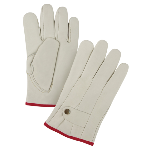 Gants de cordeur de premi&egrave;re qualit&eacute;, Petit, Paume Cuir fleur de vache Trail Hammer and Bolt