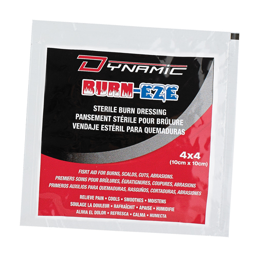 Bandage Burn-Eze-Burn Dynamic, 4" x 4", Classe 2 Trail Hammer and Bolt
