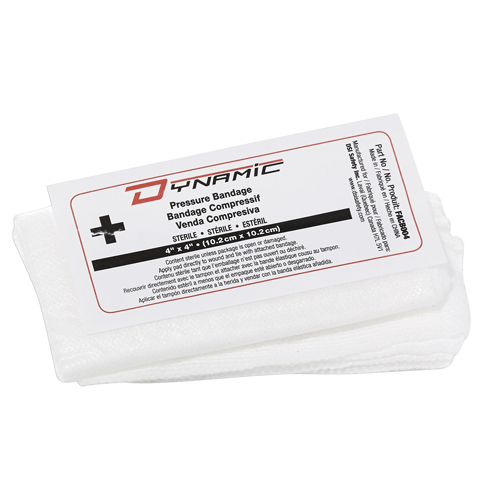 Dynamic Compress Bandage, 3" L x 3" W Trail Hammer and Bolt
