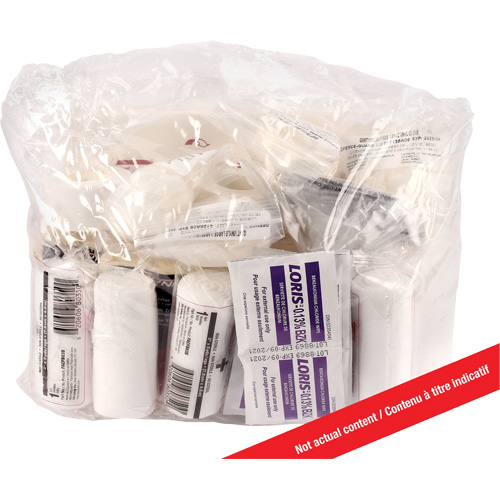 Dynamic First Aid Refill Kit, WSIB Ontario, Class 2 Trail Hammer and Bolt