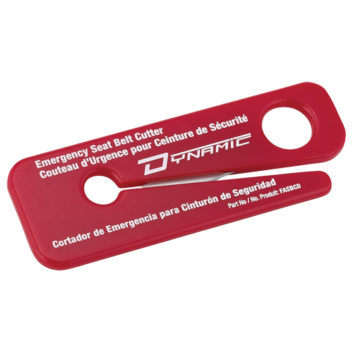 Dynamic Disposable Seat Belt Cutter Trail Hammer and Bolt