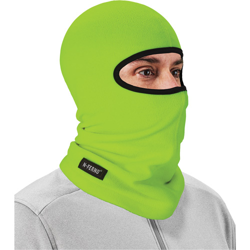 Passe-montagne N-Ferno 6821, Molleton, Vert lime haute visibilit&eacute; Trail Hammer and Bolt