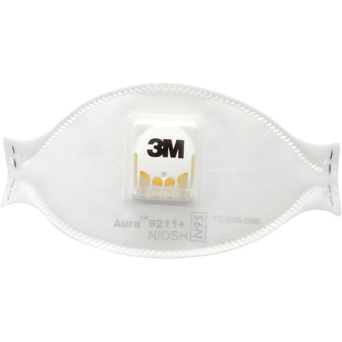 9211 Particulate Respirators, N95, NIOSH Certified Trail Hammer and Bolt