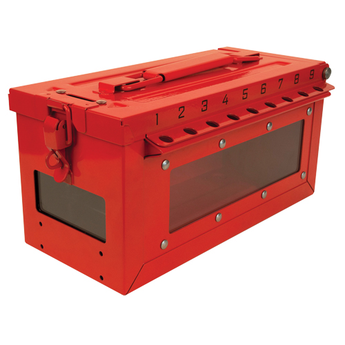 Small Group Lock Box, Red Trail Hammer and Bolt