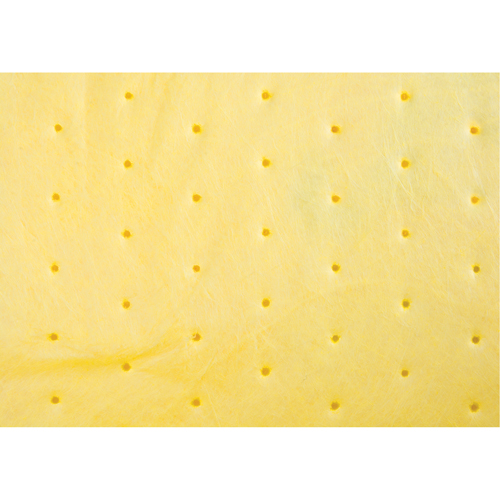 Premium Caution Pads, Universal, 15" x 18", 24.4 gal. Absorbancy Trail Hammer and Bolt