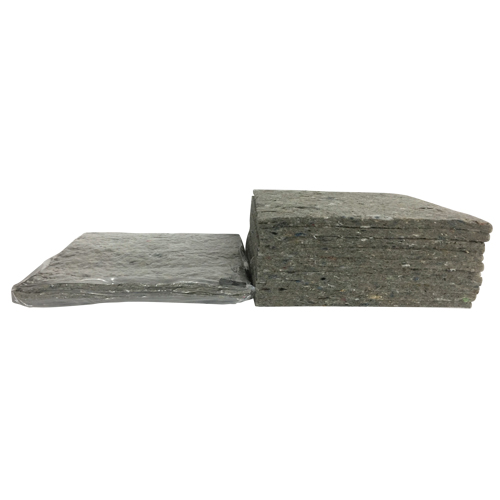 Spilltration Husky Pads, Oil Only, 16" x 16", 17.2 gal. Absorbancy Trail Hammer and Bolt