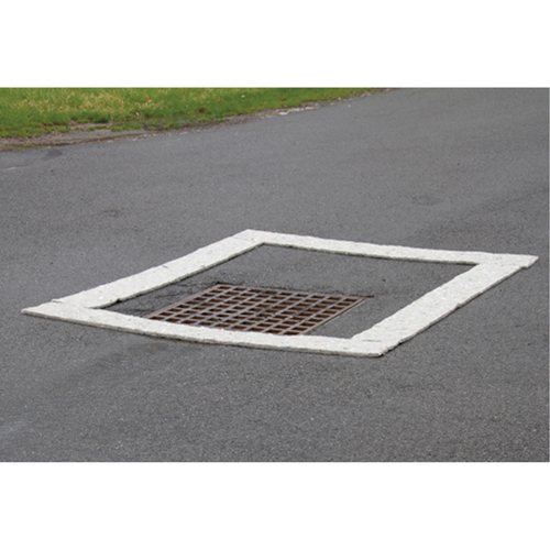 Spilltration Husky Strips, Oil Only, 64" x 8", 4 gal. Absorbancy Trail Hammer and Bolt