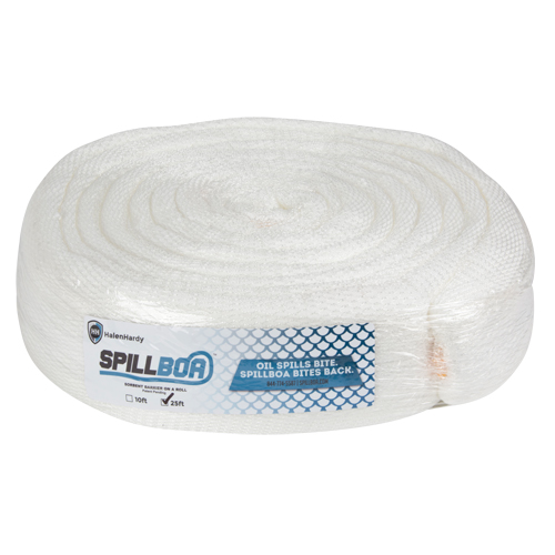 SpillBoa Cubby Kit, Oil Only, 25' L x 5" W, 7 gal. Absorbancy Trail Hammer and Bolt