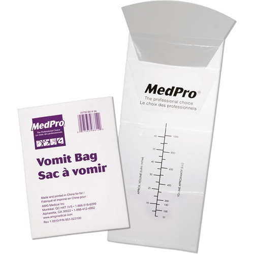 Sacs pour v&ocirc;missure Medpro Trail Hammer and Bolt