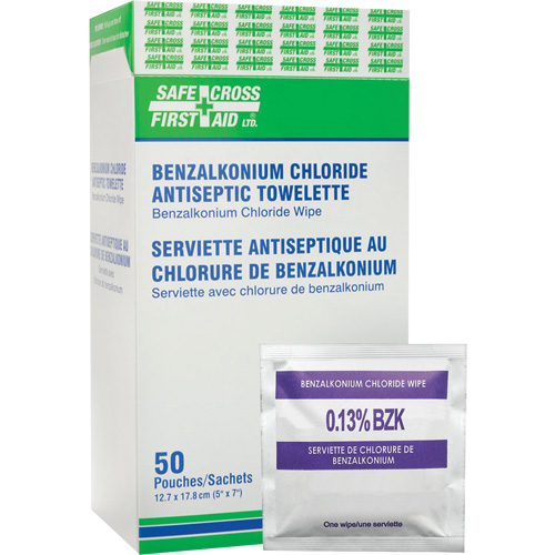 Lingettes antiseptiques au chlorure de benzalkonium, Serviette, Antiseptique Trail Hammer and Bolt