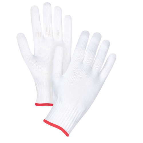 Gants tricot&eacute;s sans couture, Polyester, Calibre 10, Petit Trail Hammer and Bolt